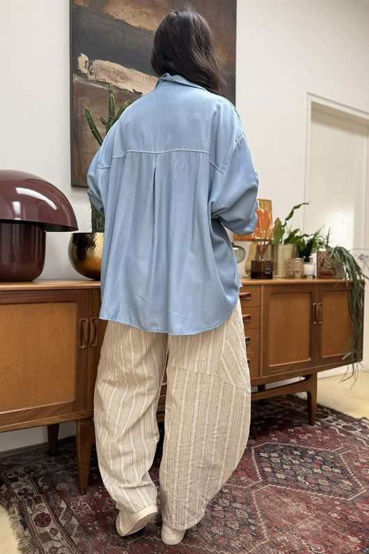 Perfect Chambray Denim Shirt Light 